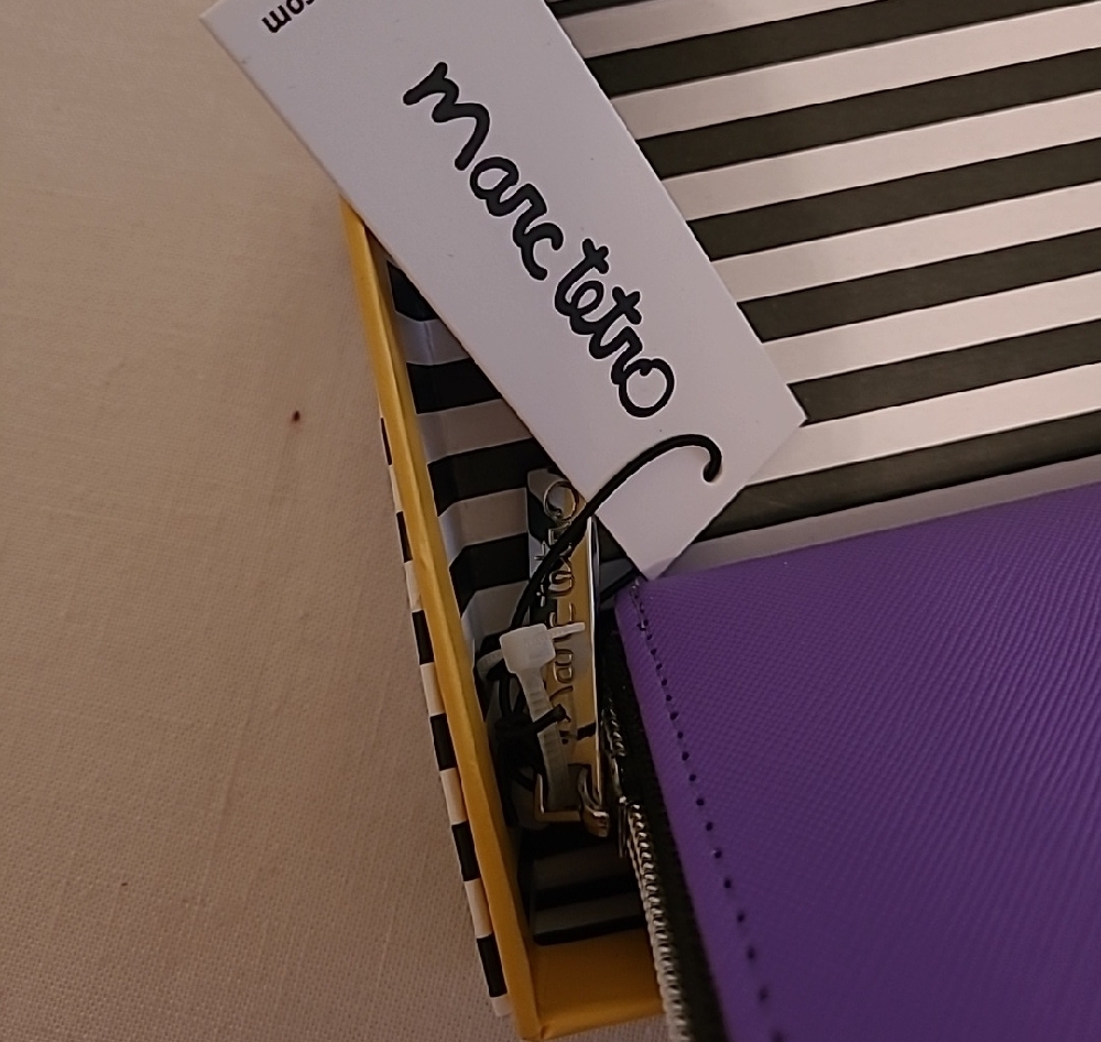 Marc Tetro Purple Dog Wallet - Picture 3 of 4
